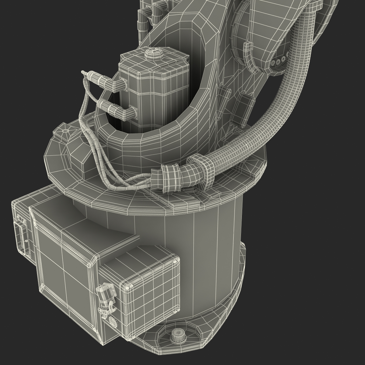 3D model Kuka Robot KR 16 3 Rigged