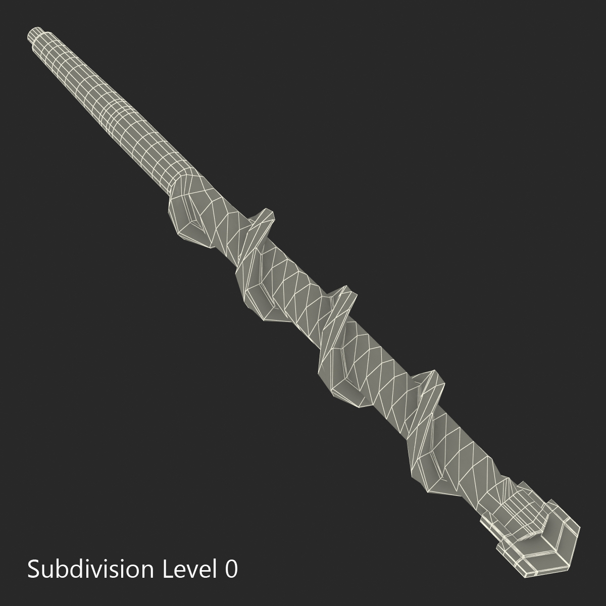 Drill Bit 3D model