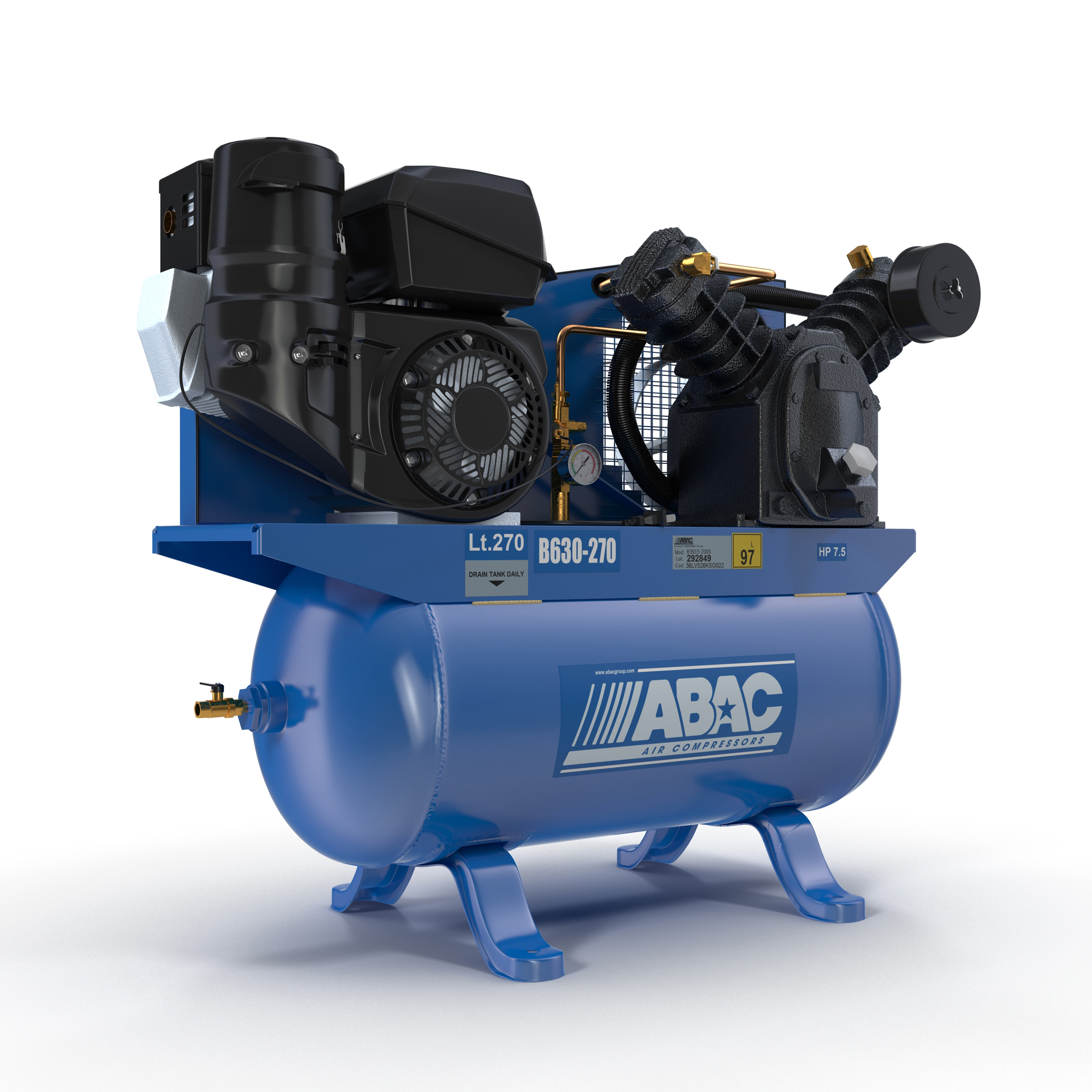 Air Compressor Abac 3D model