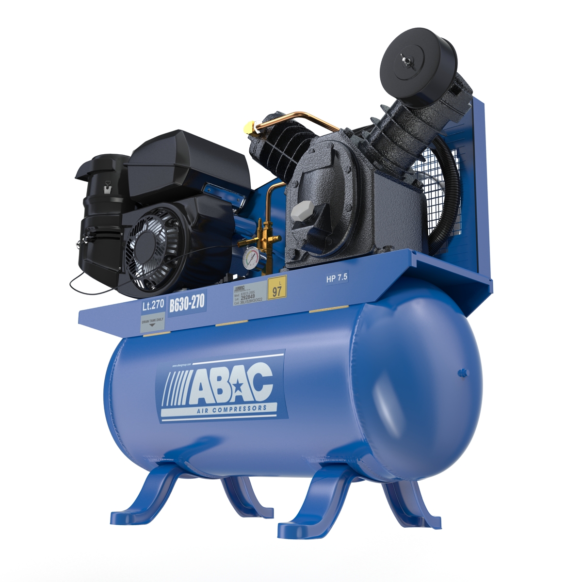 Air Compressor Abac 3D model