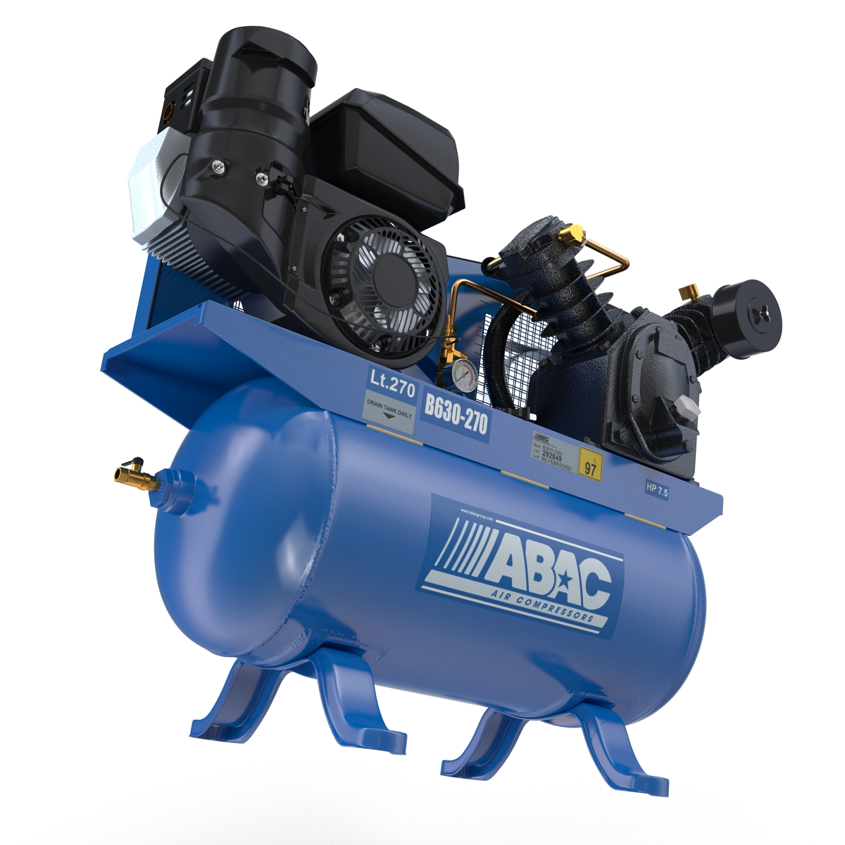 Air Compressor Abac 3D model