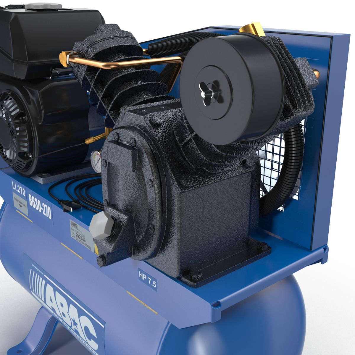 Air Compressor Abac 3D model