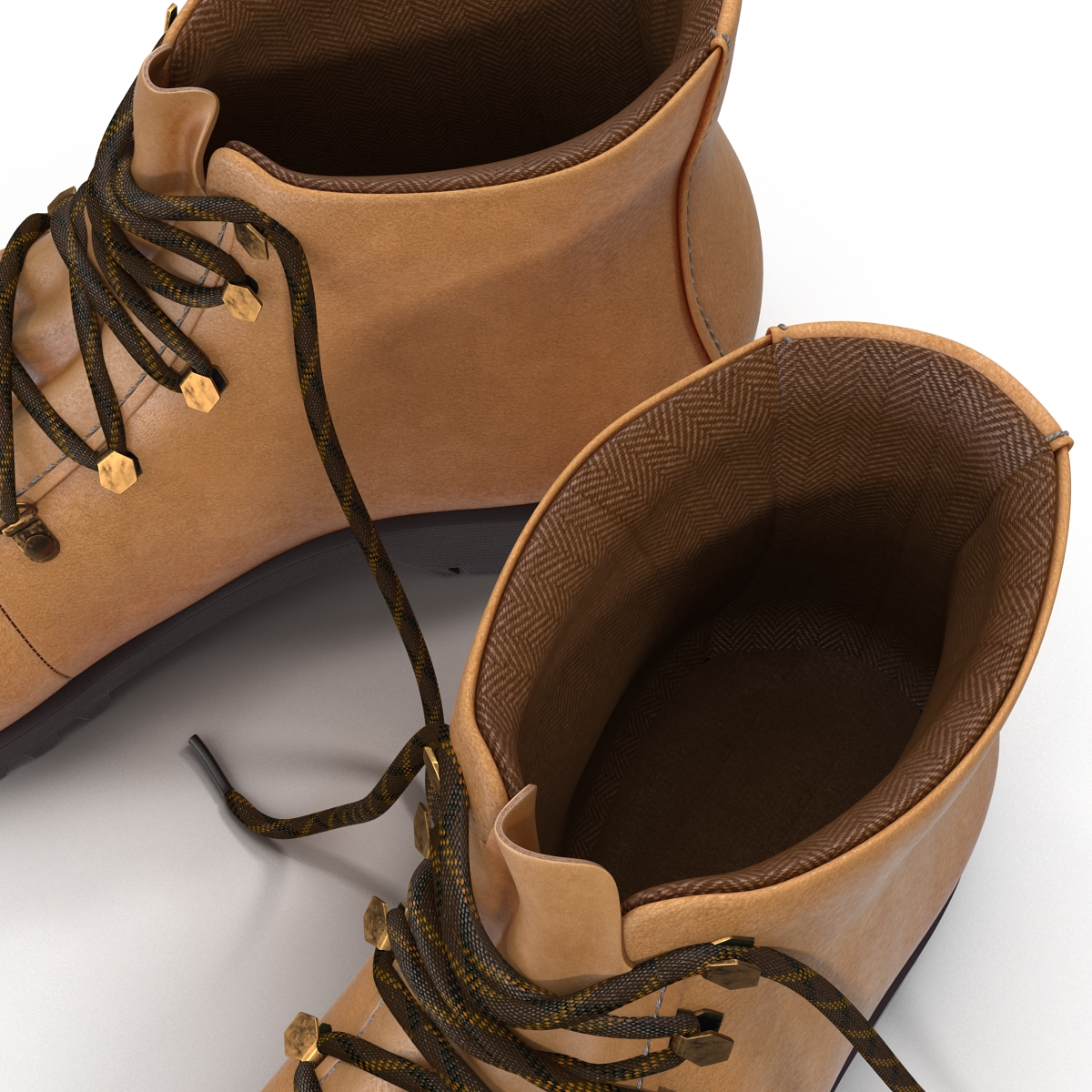 Hiking Boots 3D