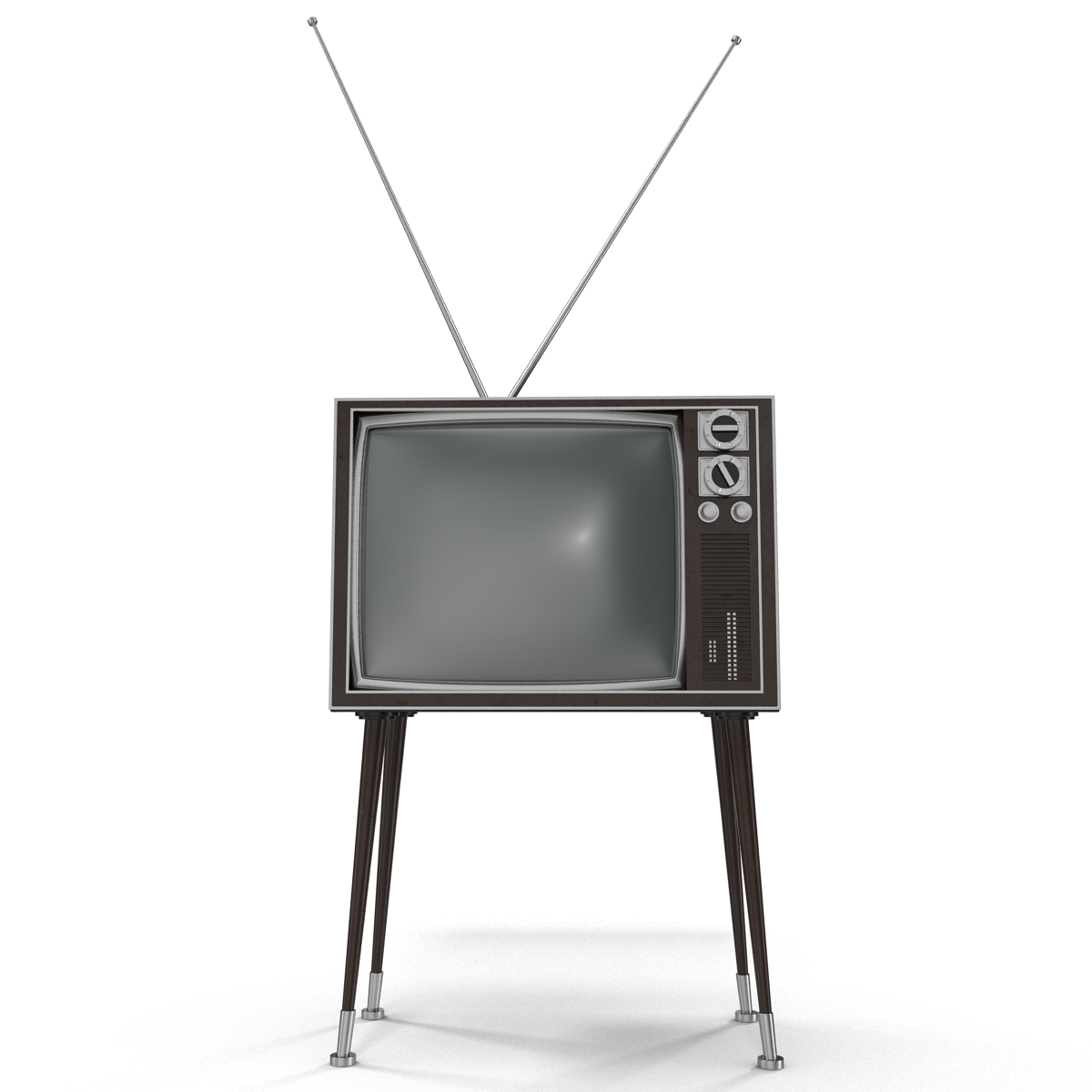 3D model Retro TV 4