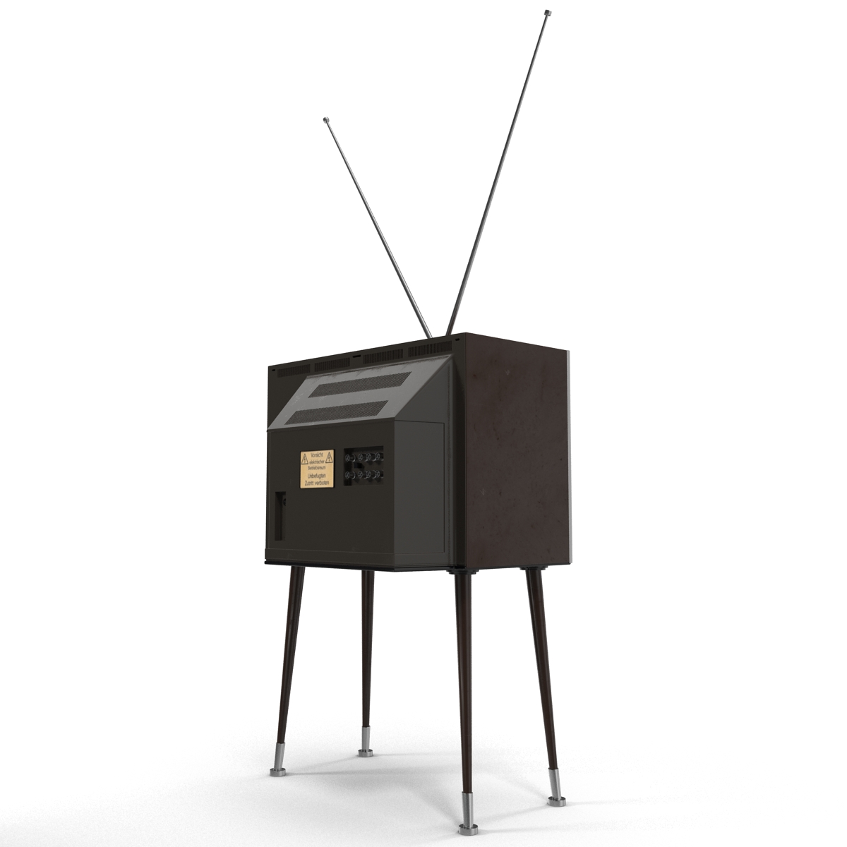 3D model Retro TV 4