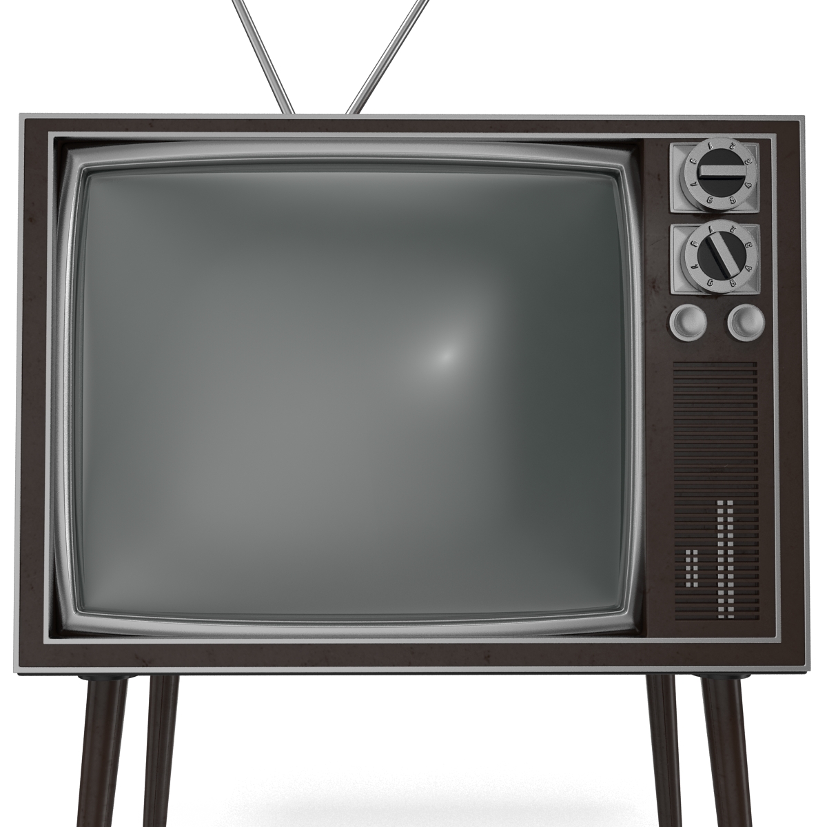 3D model Retro TV 4