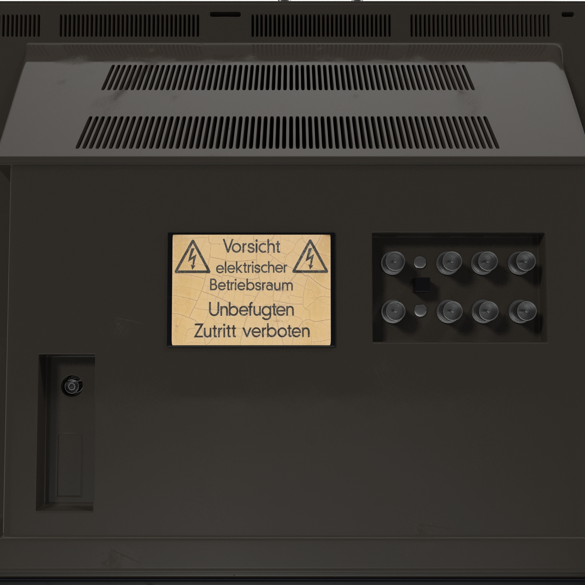 3D model Retro TV 4