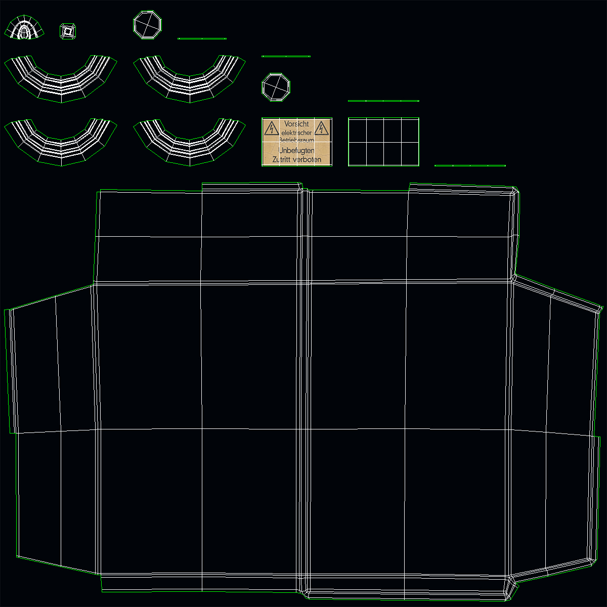 3D model Retro TV 4