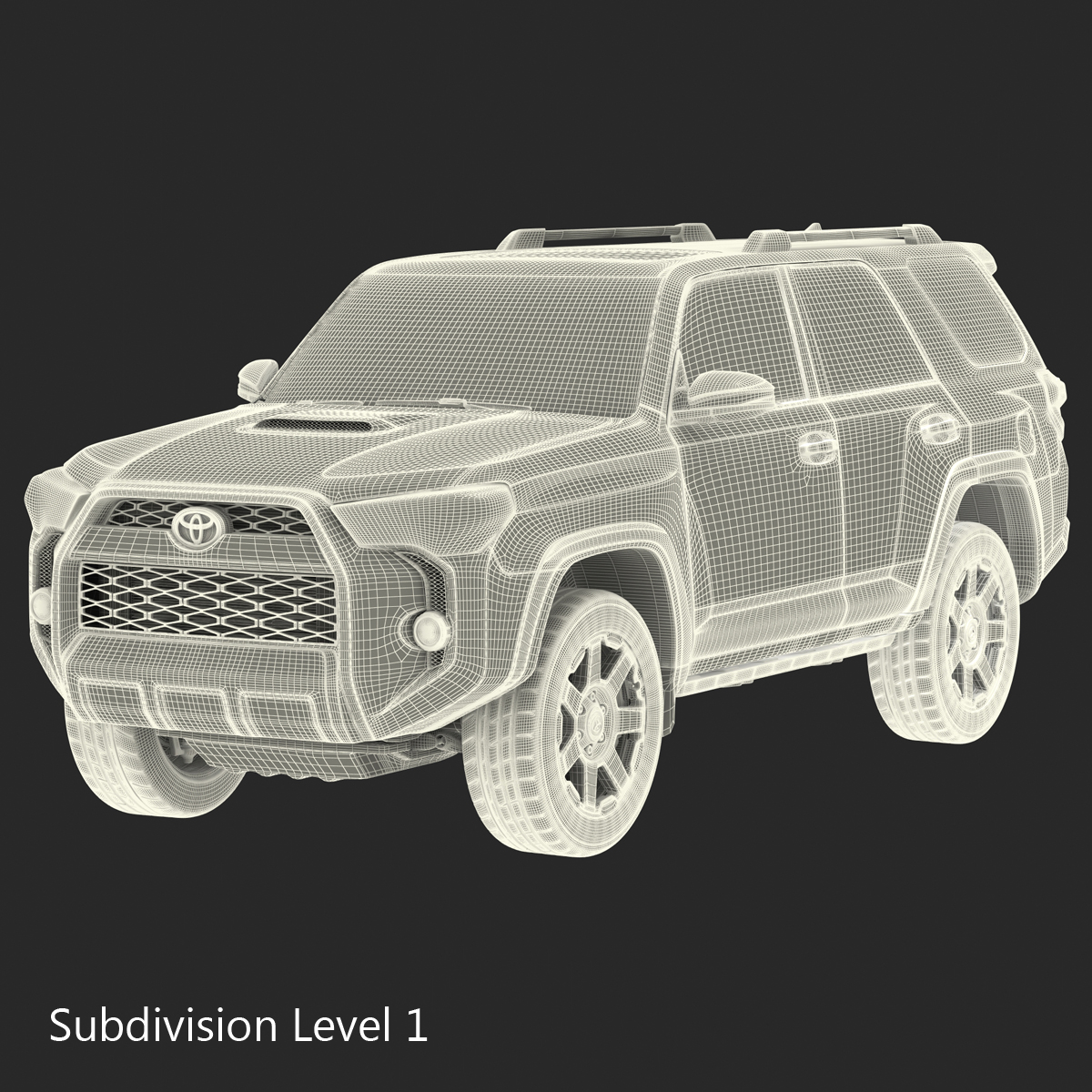 Toyota 4Runner 2015 3D model