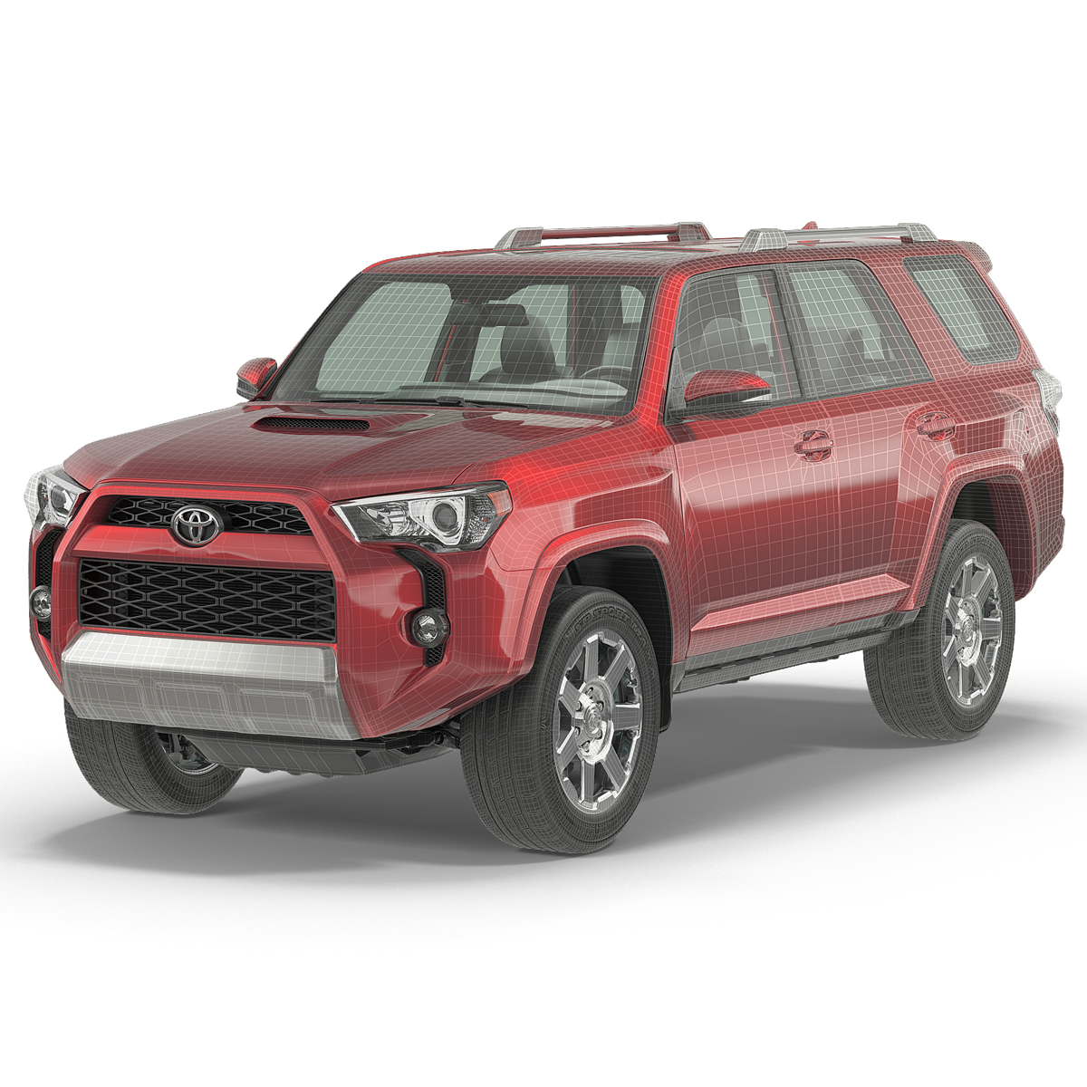 Toyota 4Runner 2015 3D model