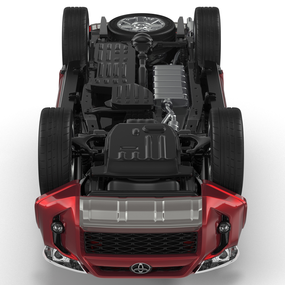 Toyota 4Runner 2015 3D model