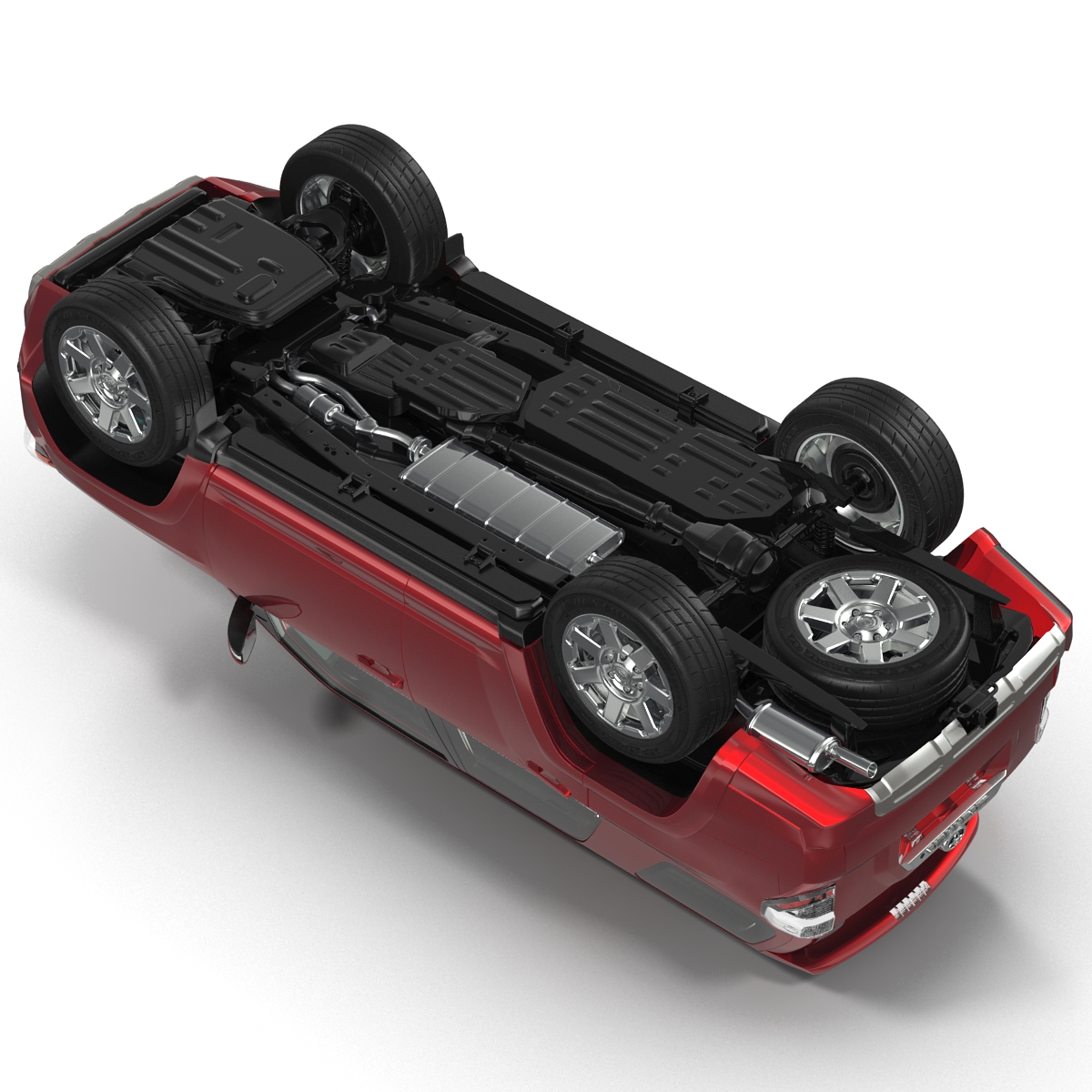 Toyota 4Runner 2015 3D model