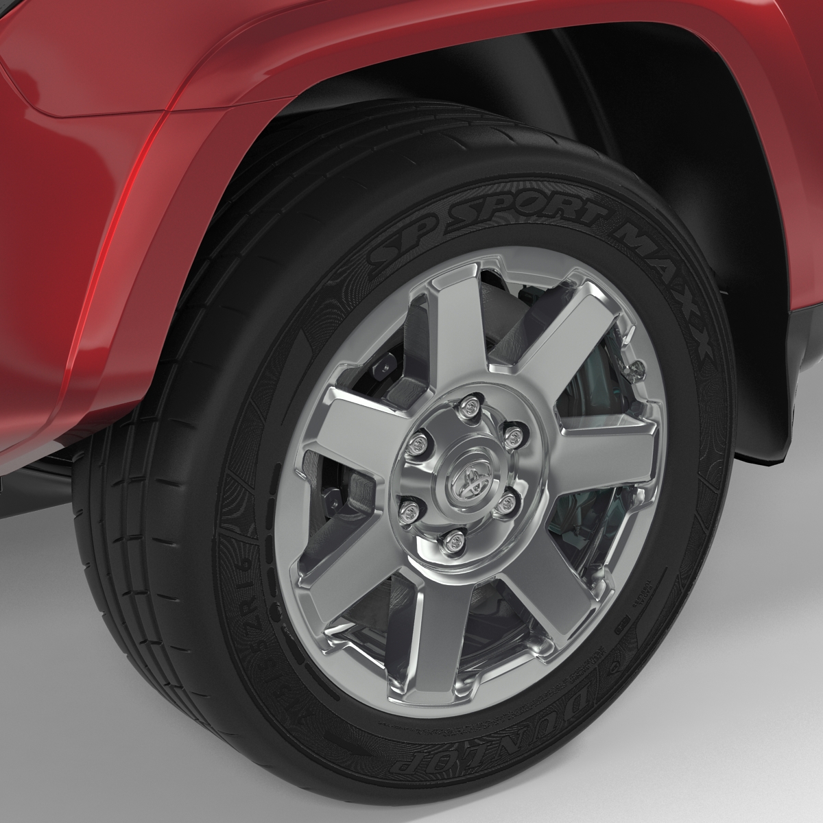 Toyota 4Runner 2015 3D model