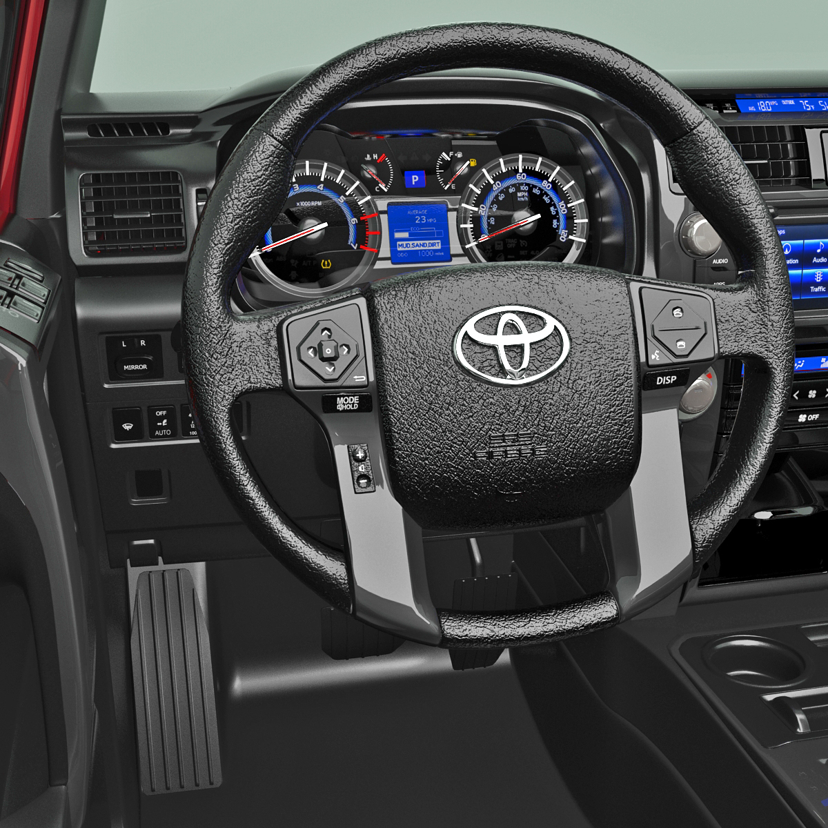 Toyota 4Runner 2015 3D model