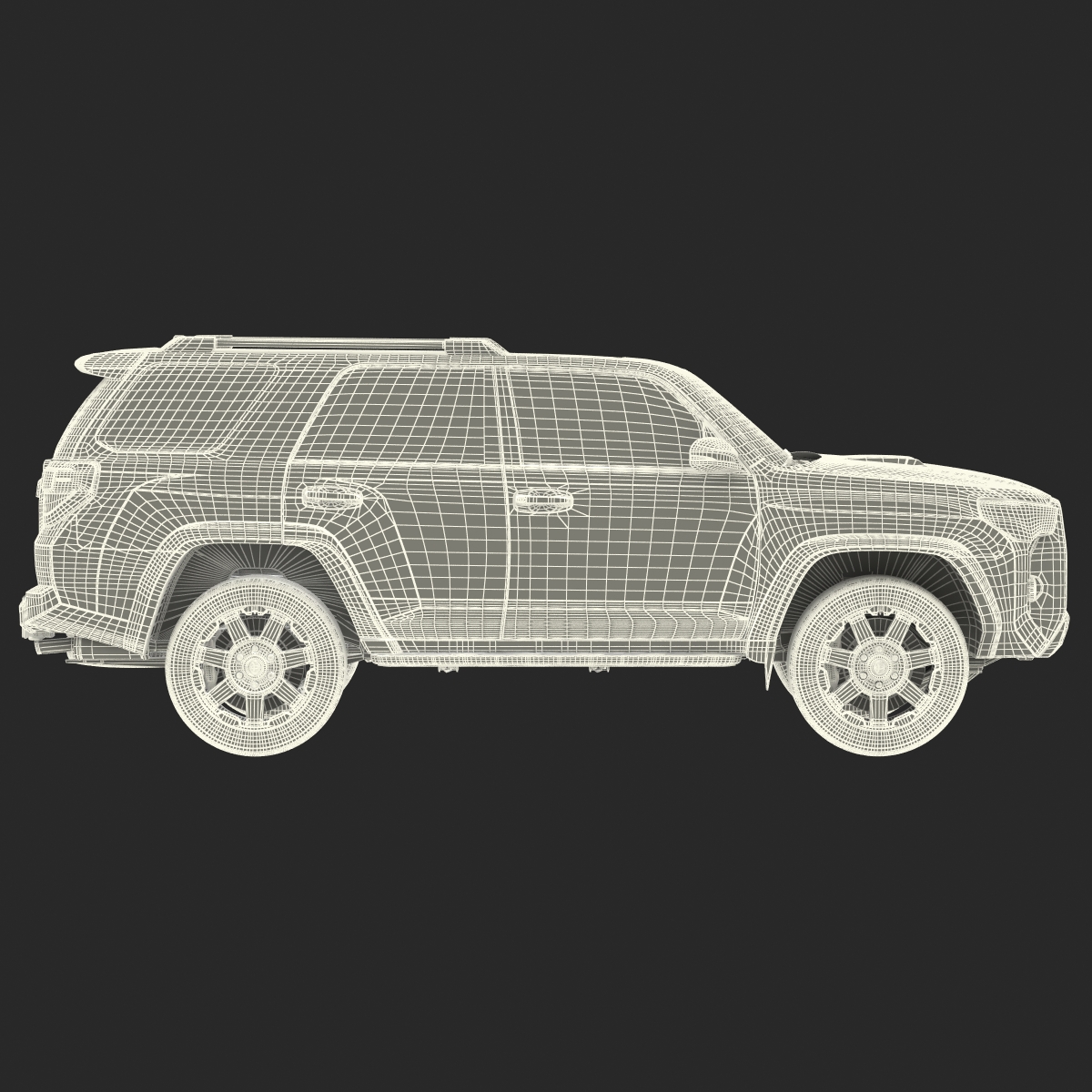 Toyota 4Runner 2015 3D model