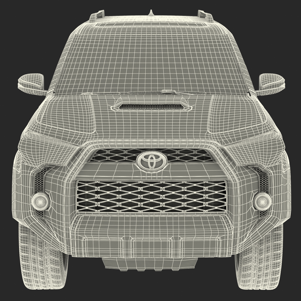 Toyota 4Runner 2015 3D model