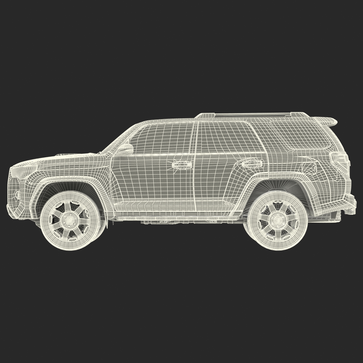 Toyota 4Runner 2015 3D model