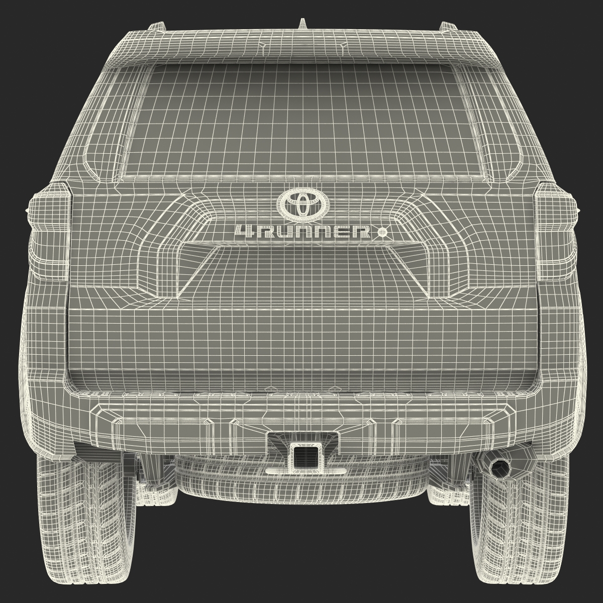 Toyota 4Runner 2015 3D model