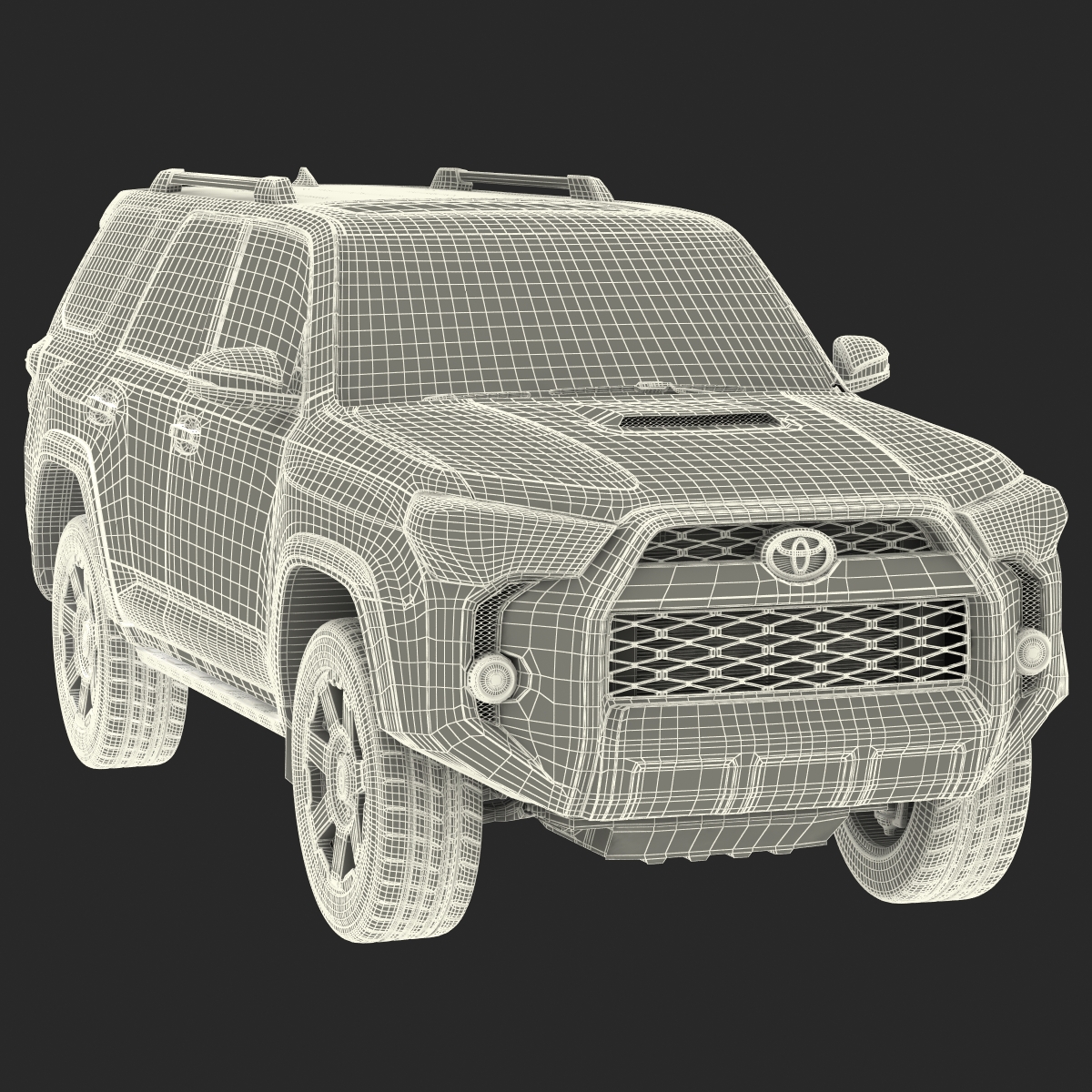 Toyota 4Runner 2015 3D model