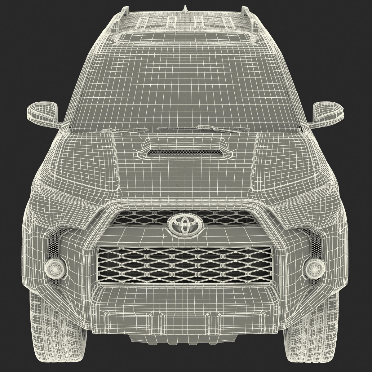 Toyota 4Runner 2015 3D model