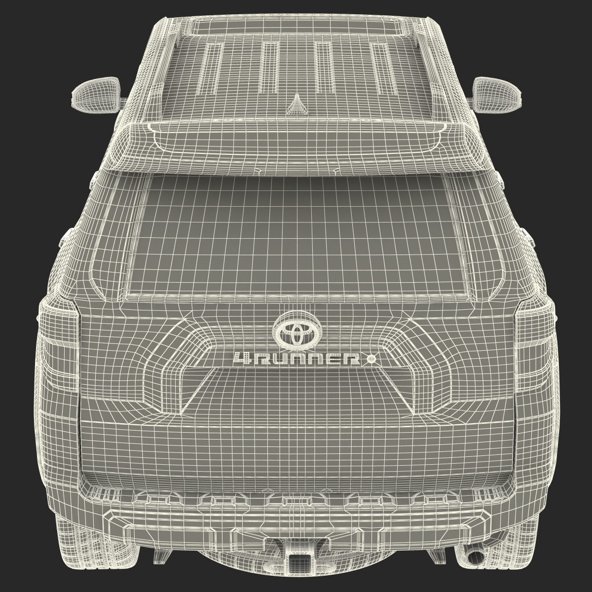 Toyota 4Runner 2015 3D model