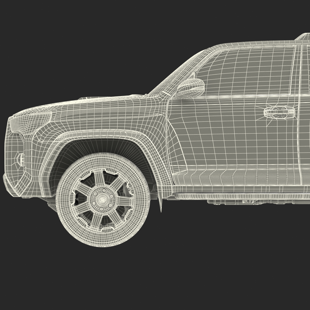 Toyota 4Runner 2015 3D model