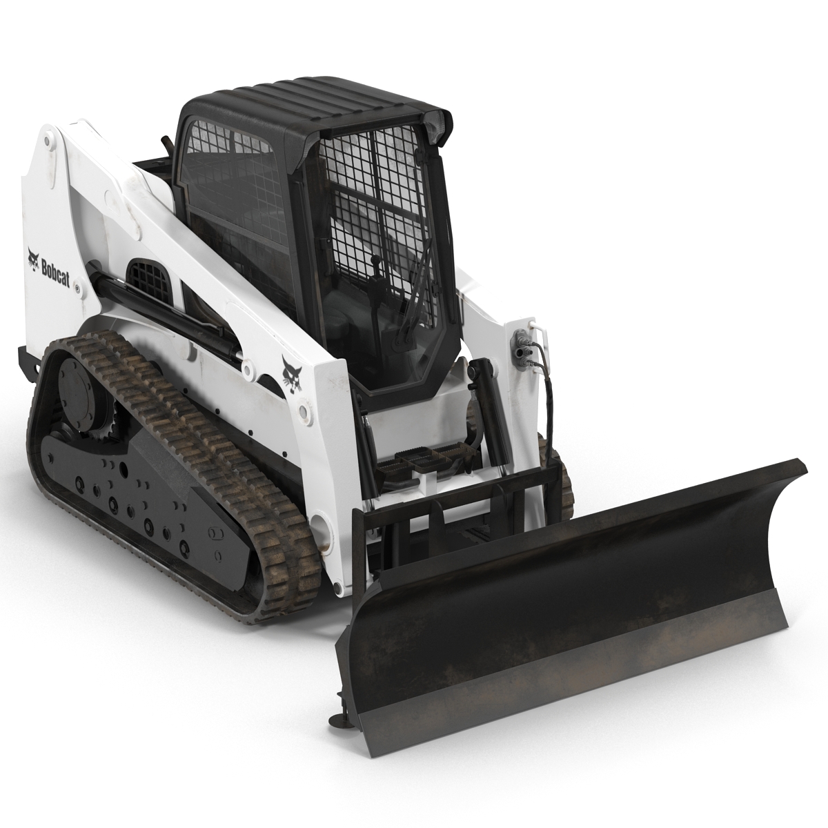 3D model Compact Tracked Loader Bobcat With Blade