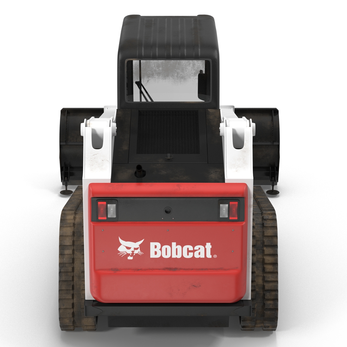 3D model Compact Tracked Loader Bobcat With Blade