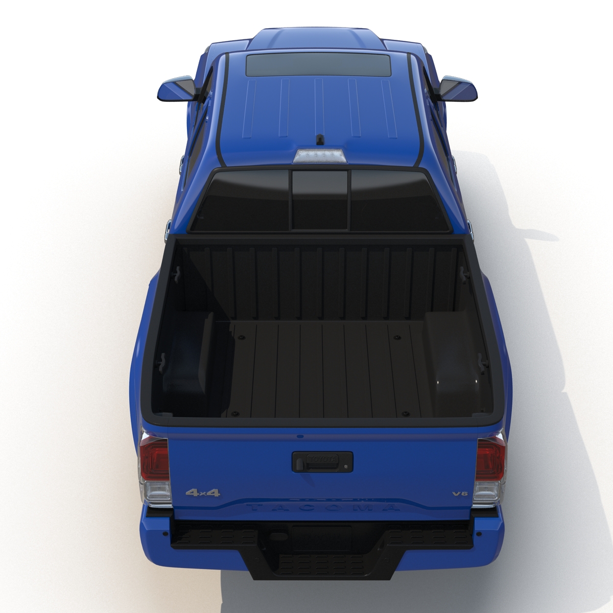 3D Toyota Tacoma 2016 model