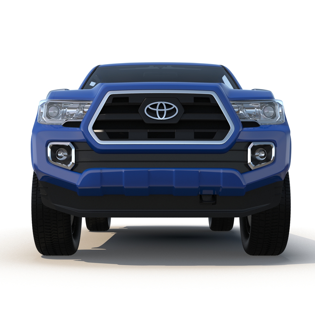 3D model Toyota Tacoma 2016 Rigged