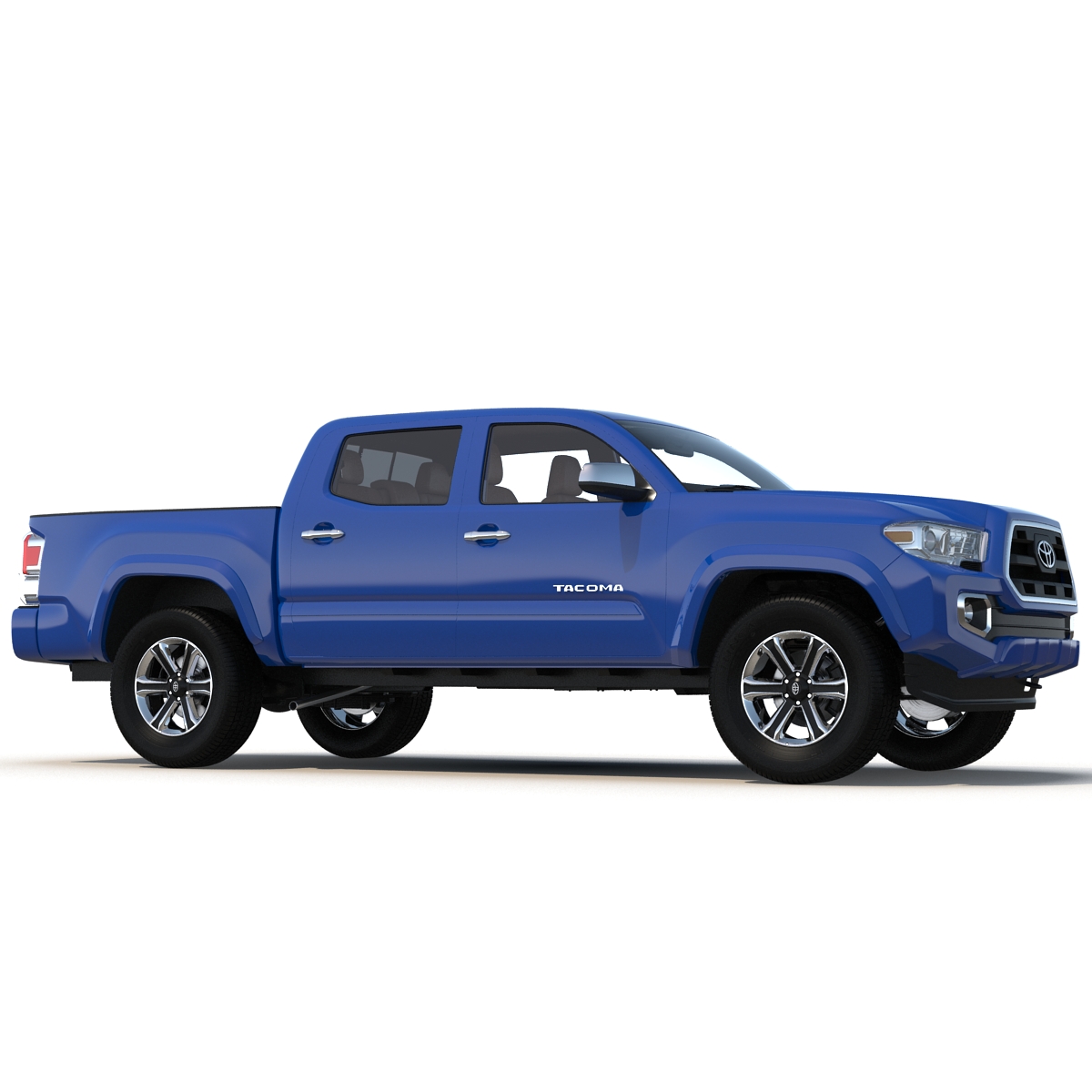 3D model Toyota Tacoma 2016 Rigged