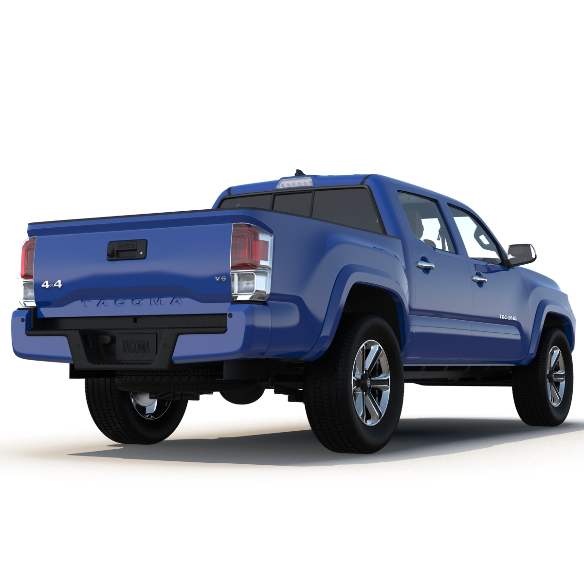 3D model Toyota Tacoma 2016 Rigged