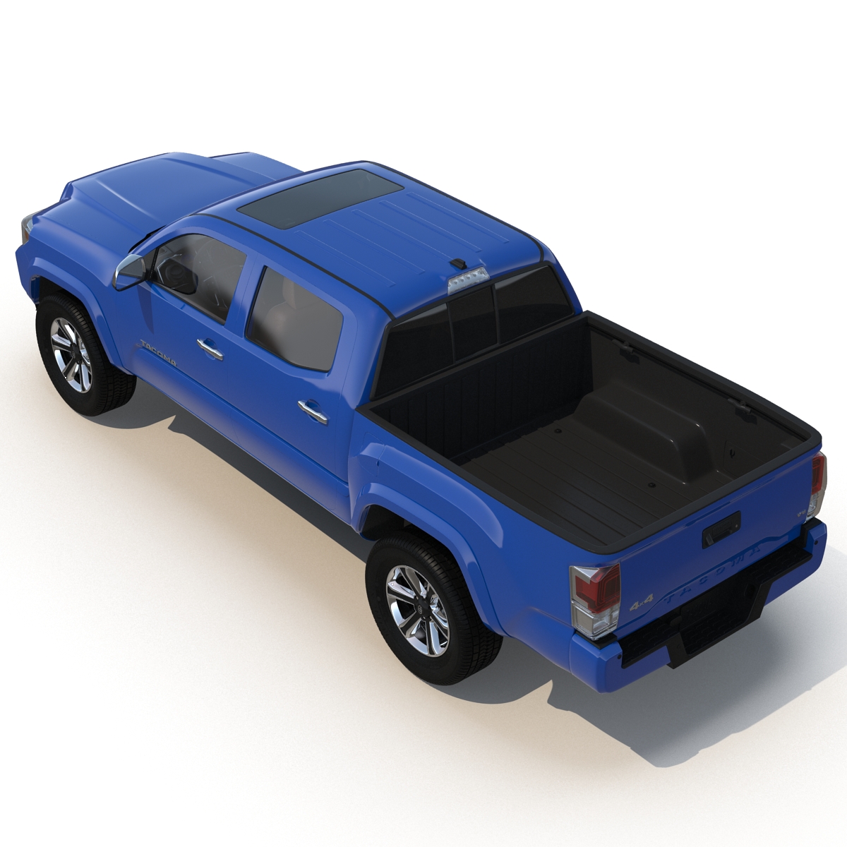 3D model Toyota Tacoma 2016 Rigged