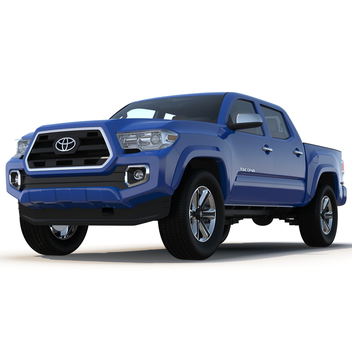 3D model Toyota Tacoma 2016 Rigged