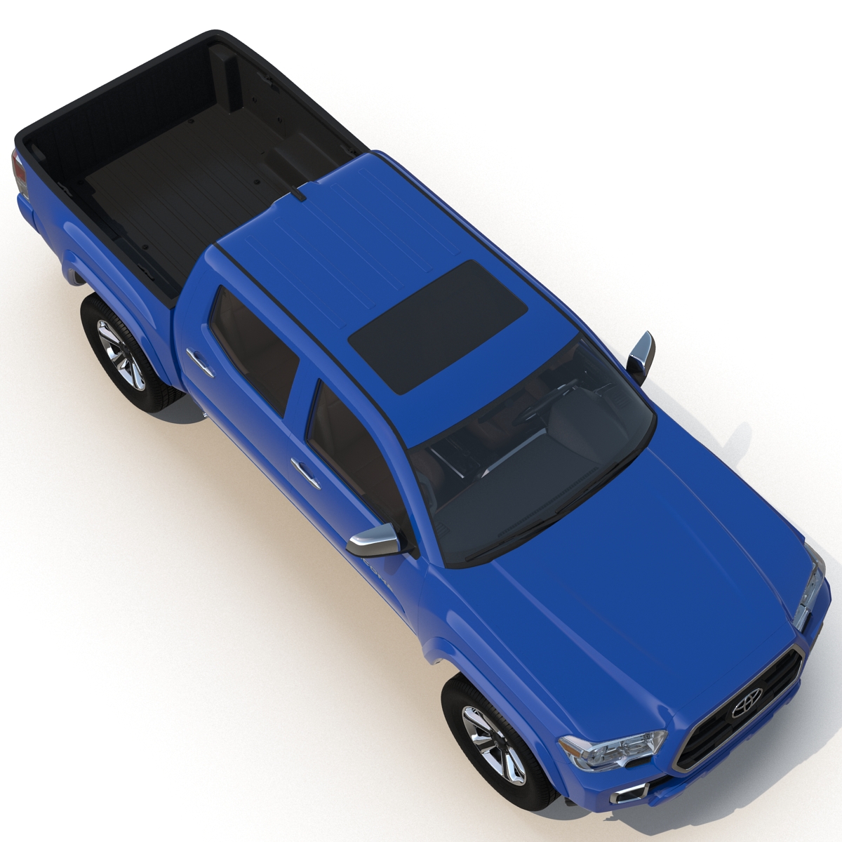 3D model Toyota Tacoma 2016 Rigged