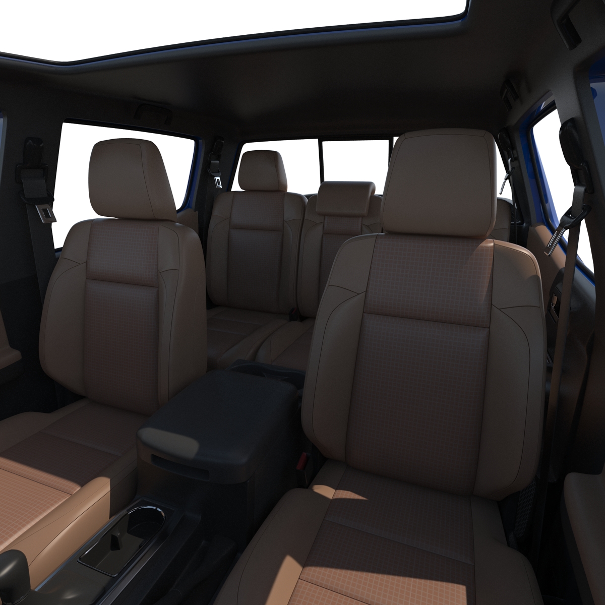 3D model Toyota Tacoma 2016 Rigged