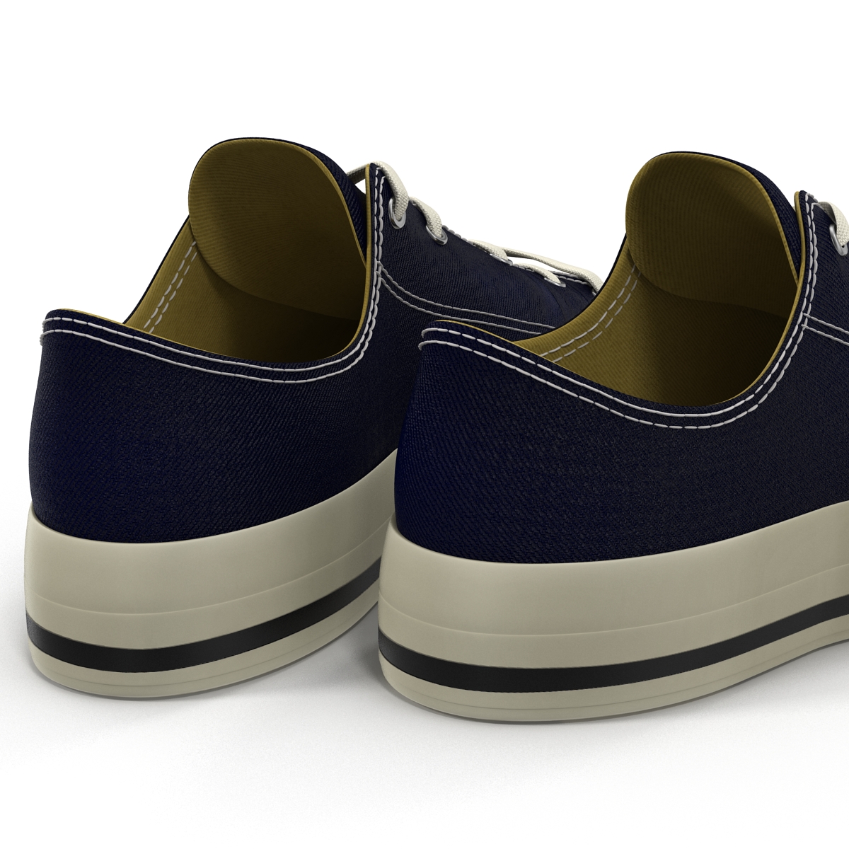 3D Sneakers Blue model