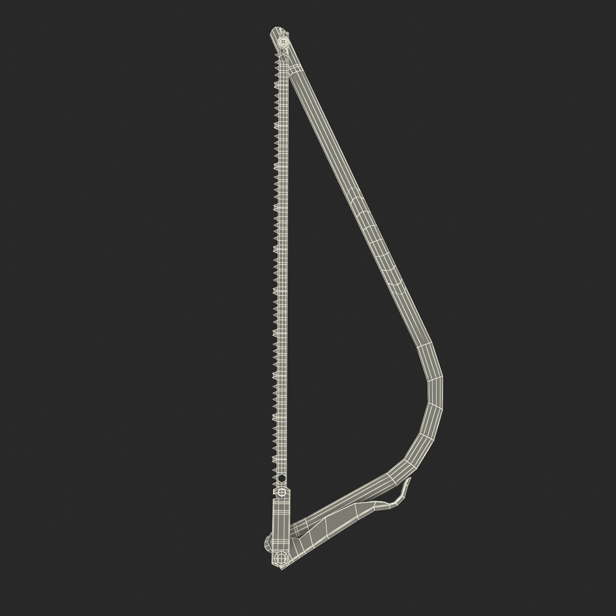 Bow Saw 3D model