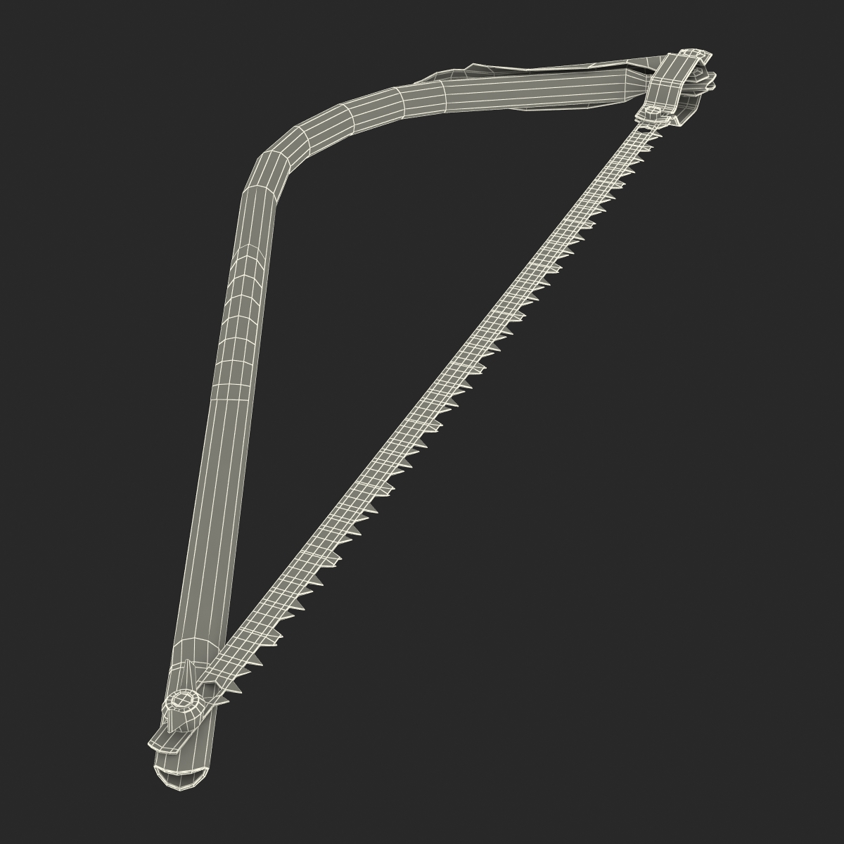 3D model Bow Saw Generic