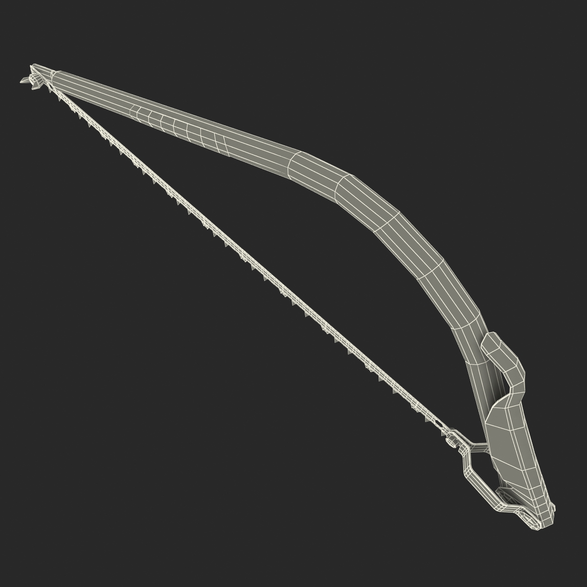 3D model Bow Saw Generic