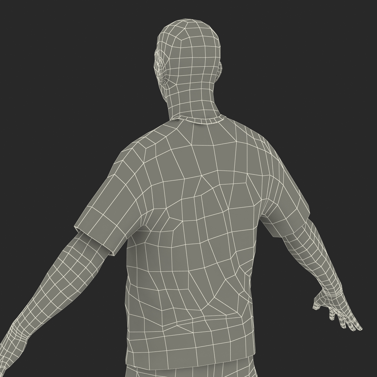 Soccer Player Bayern Rigged 2 3D model