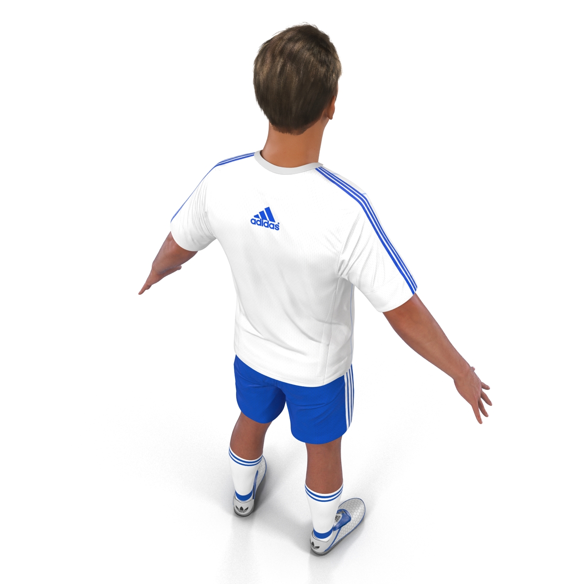 Soccer Player Dynamo Rigged 3D