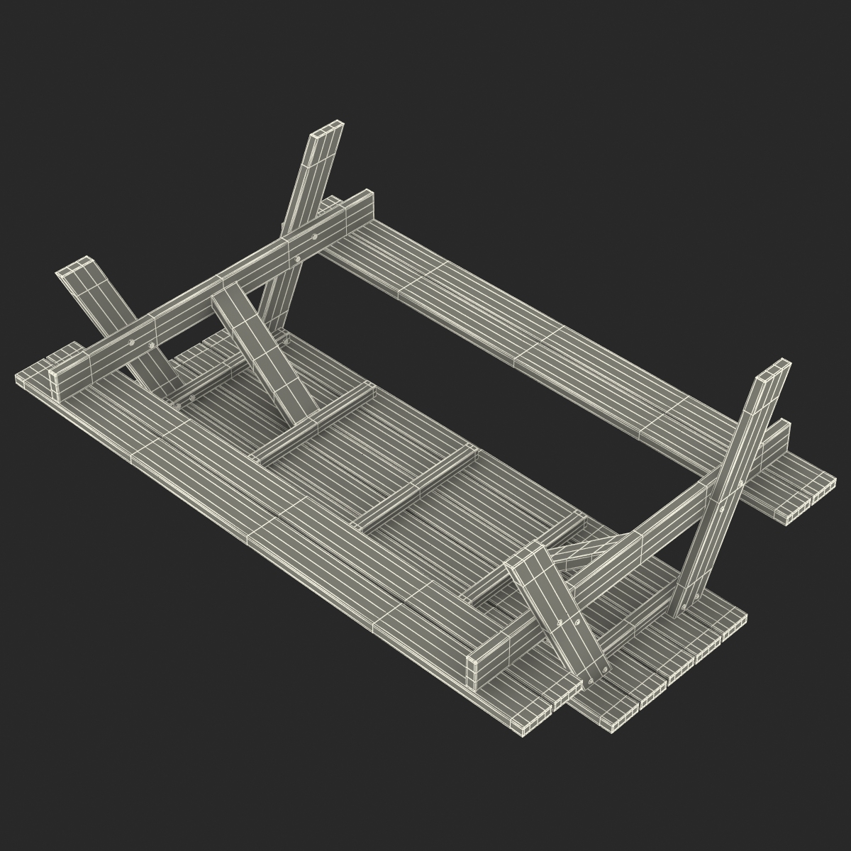 Picnic Table 3D