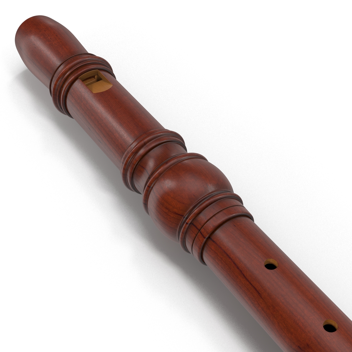 Recorder Musical Instrument 3D