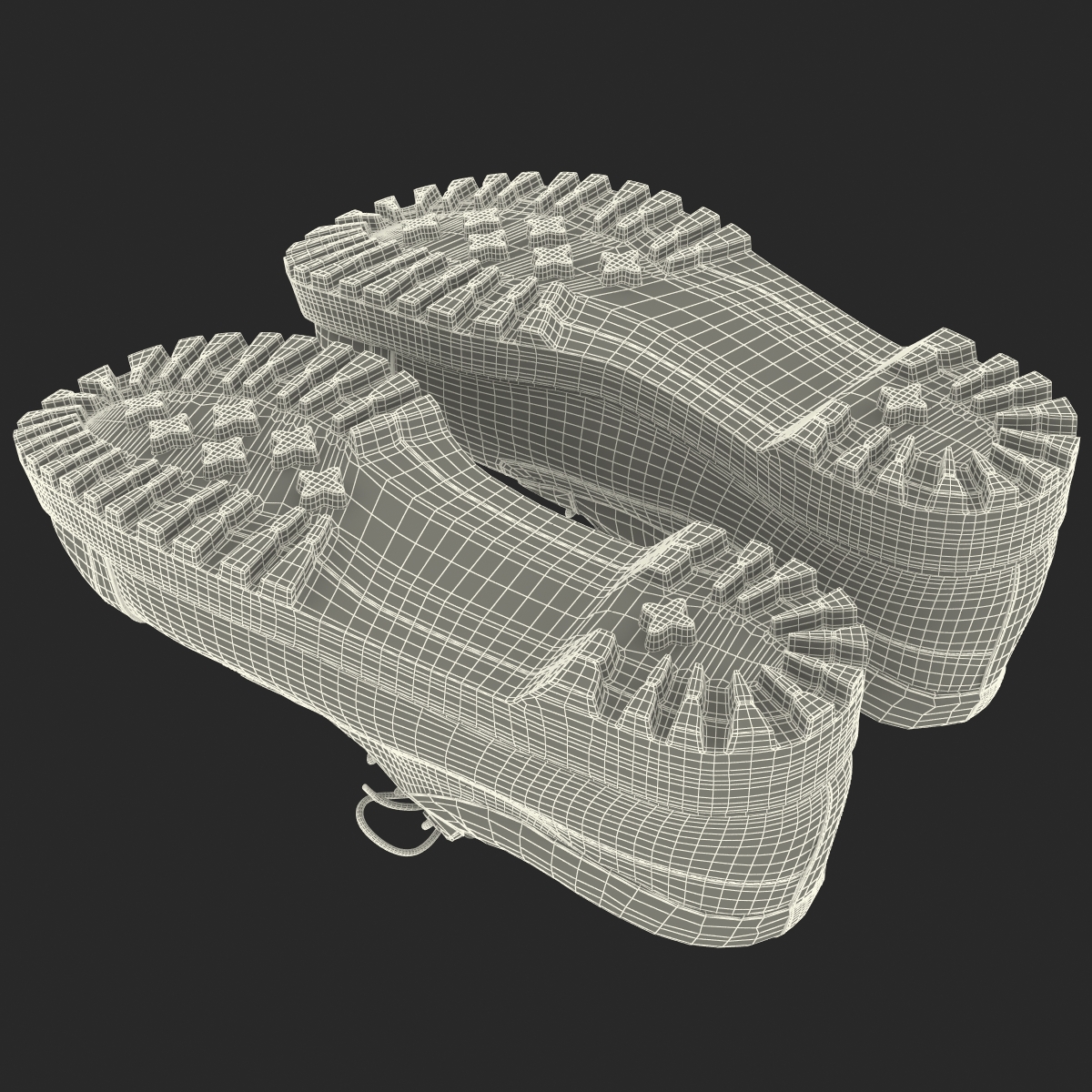 Men Boots 3D model