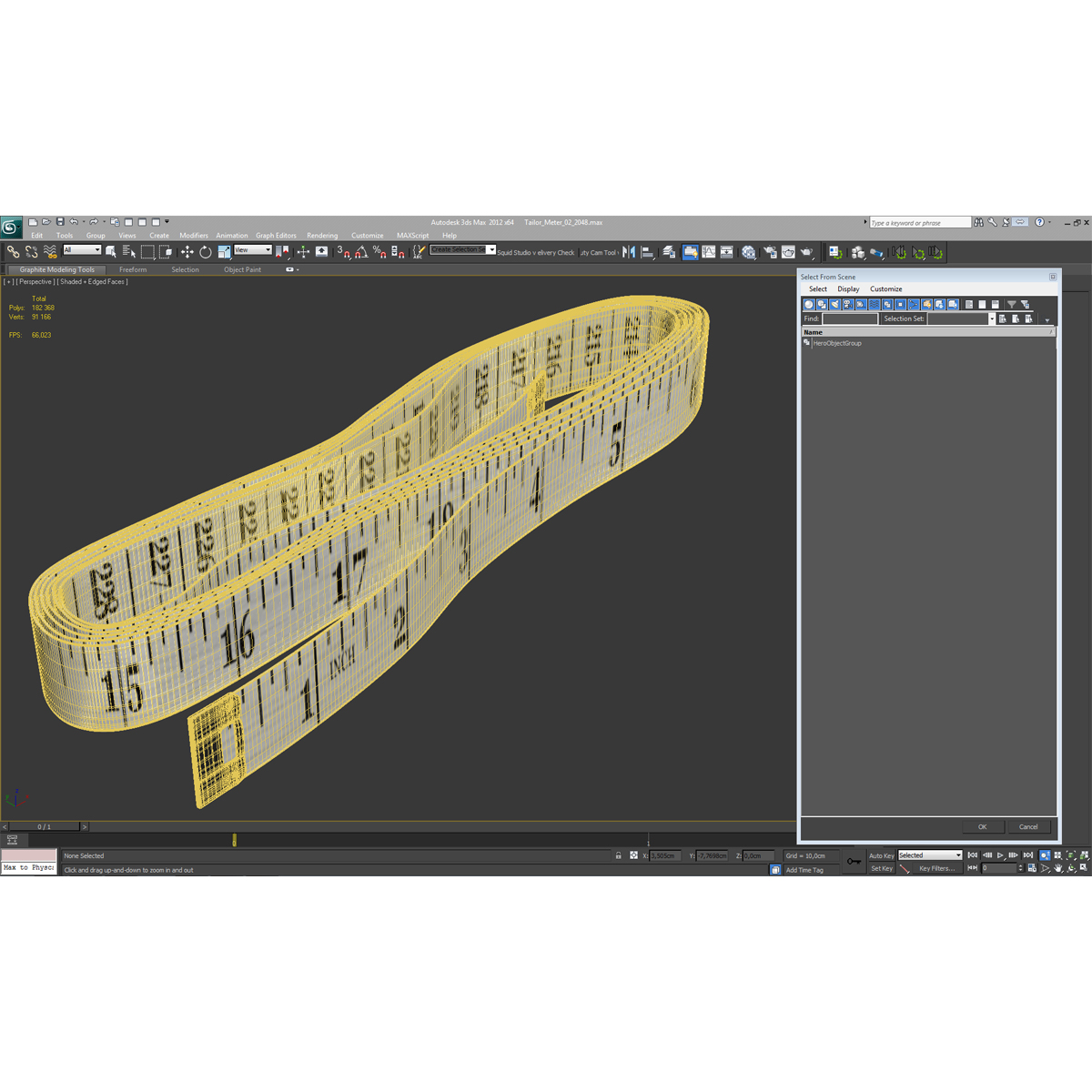 Tailor Meter 4 3D model