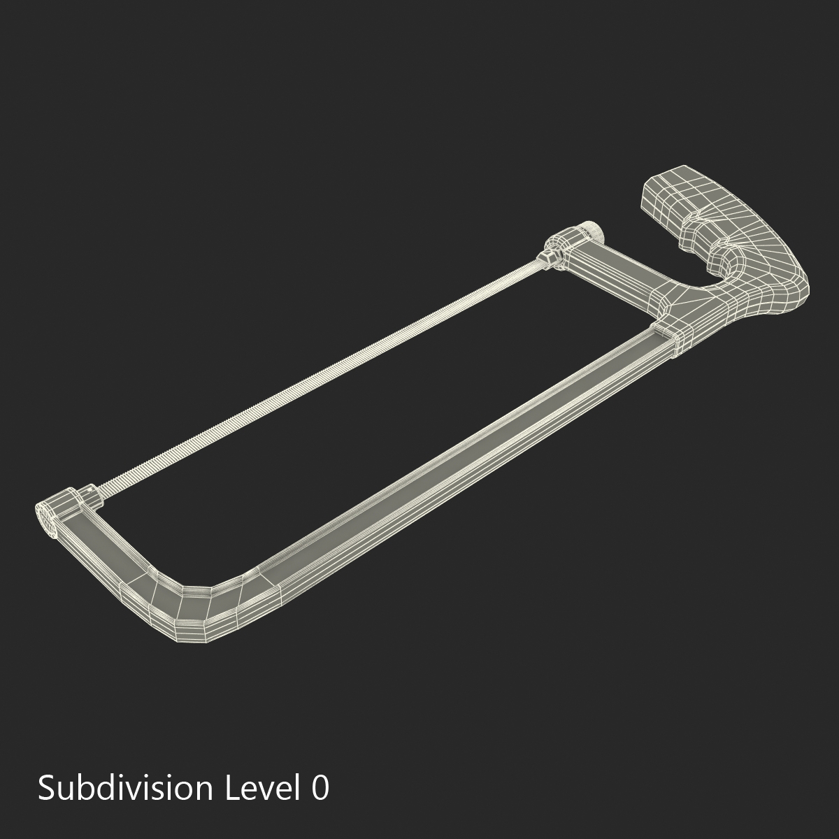 Hacksaw 3D model