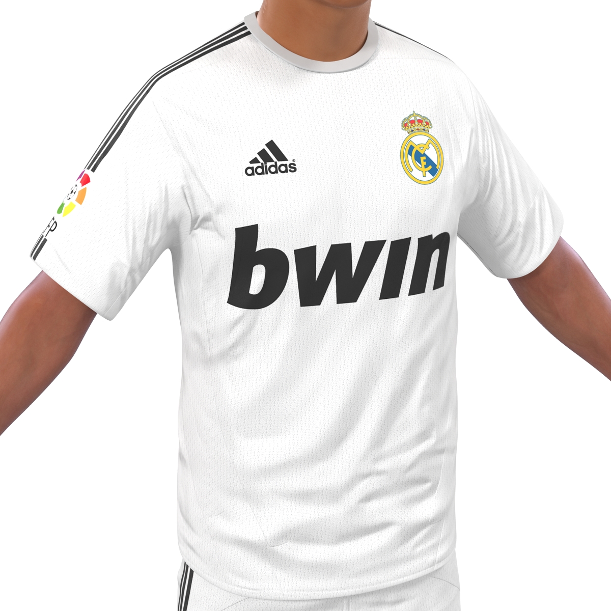 Soccer Player Real Madrid Rigged 3D