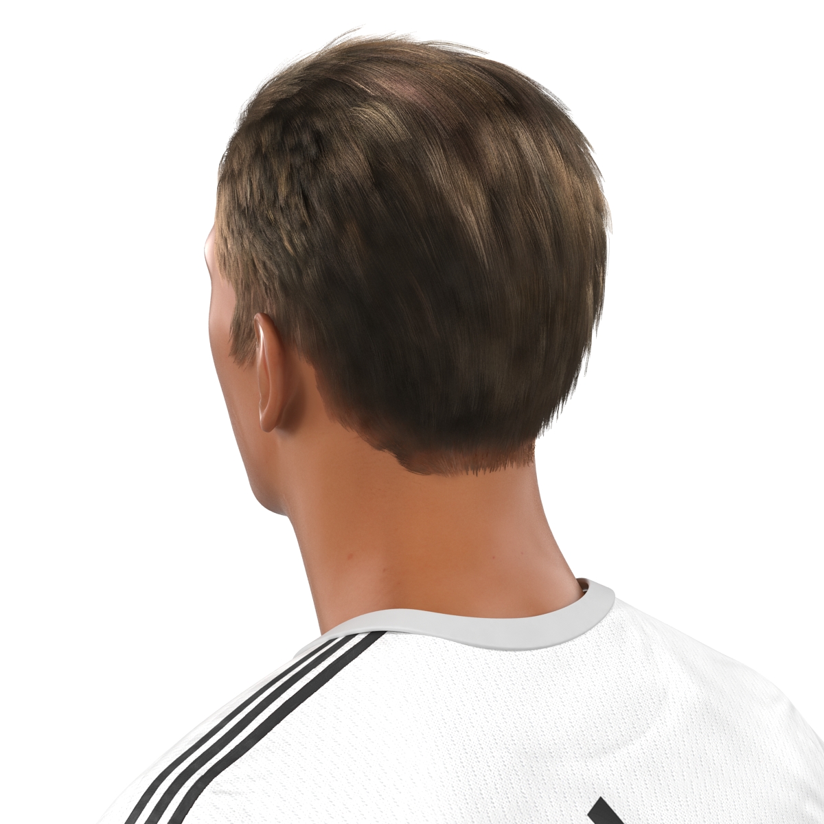 Soccer Player Real Madrid Rigged 3D