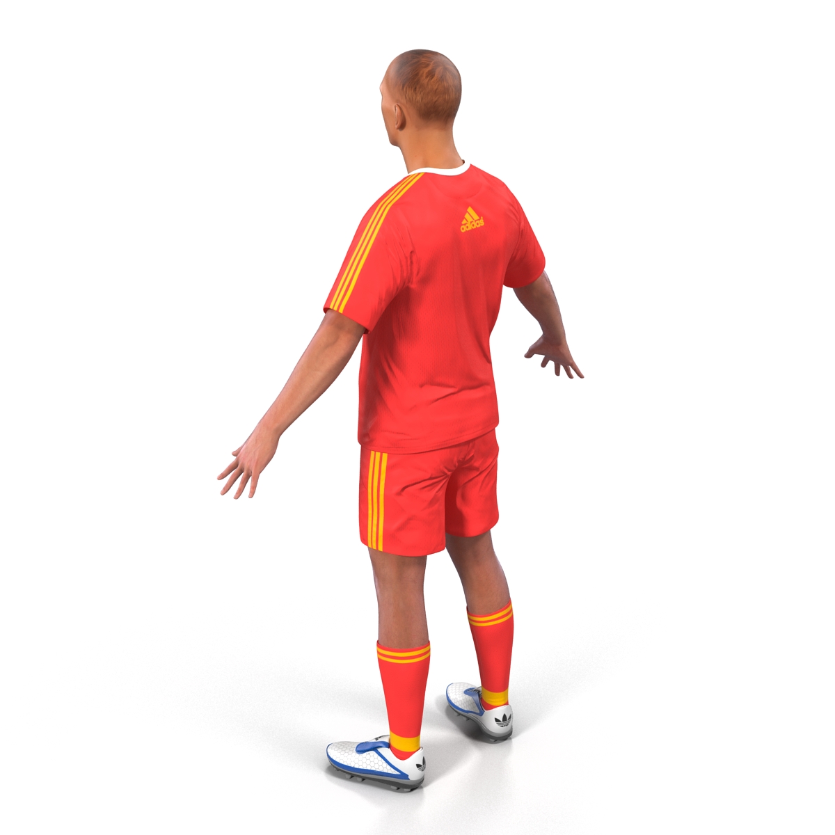 3D model Soccer Player Bayern